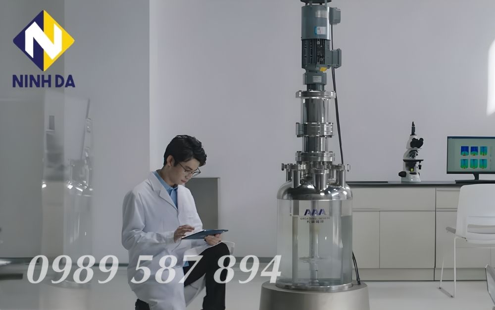 Thử nghiệm máy khuấy trộn
