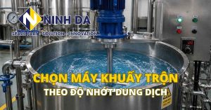 Máy khuấy trộn hóa chất hoạt động