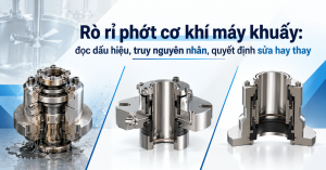 rò rỉ phớt cơ khí